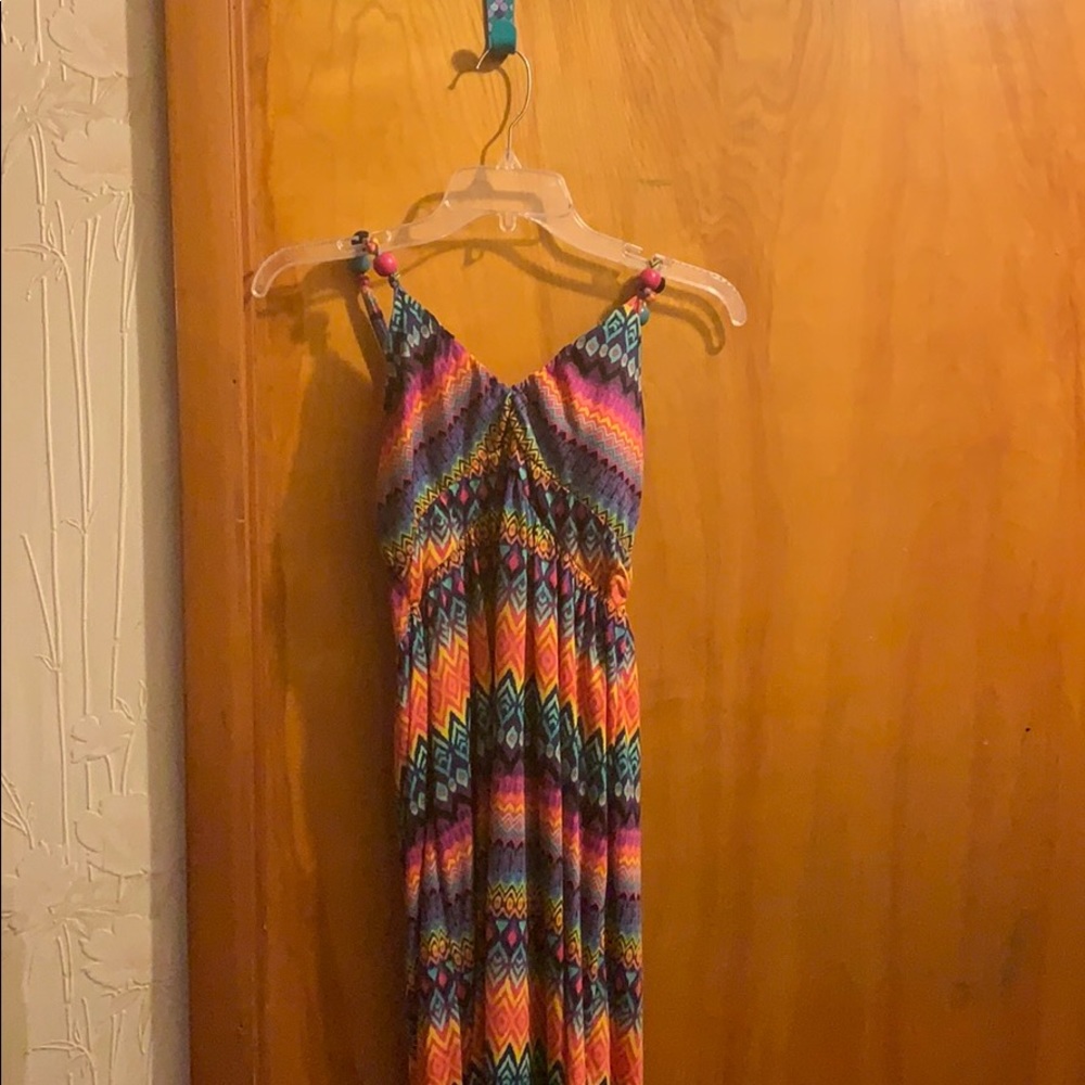Patterned Maxi Dress